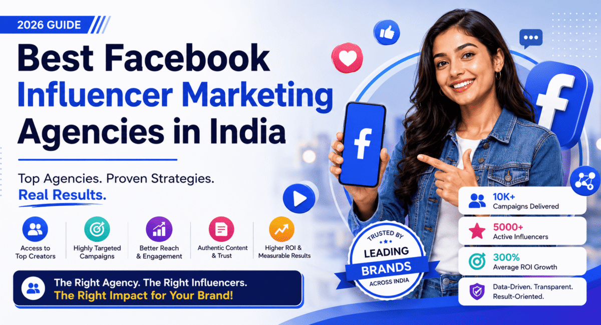 Best Facebook Influencer Marketing Agencies in India