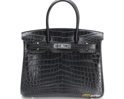 Birkin-30-matte-Black-Nilo-Crocodille-SHW-1-696×696-1