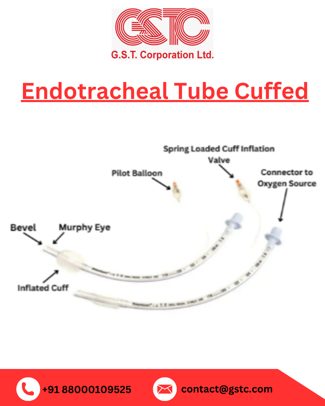 Endotracheal Tubes for Airway Management & Ventilation | GSTC